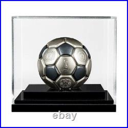 1-2022 3oz FIFA World Cup Silver Soccer Ball Coin Qatar Solomon Football