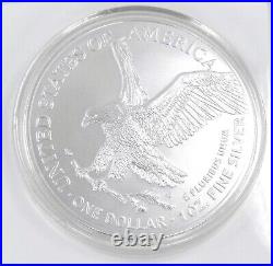 1 Oz Silver Coin 2023 American Eagle $1 Flags of the World Ukraine #253/300