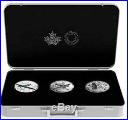 1 oz. 99.99% Pure Silver 3-Coin Subscription Aircraft of The Second World War