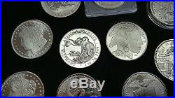 10 oz. 999 Silver Rounds Various World Bullion Mixed Lot Nice Collection