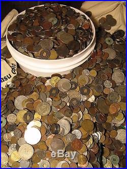 100lbs of World Coins, Best Pounds Around, Guaranteed Medieval1500s-1900s+Silver