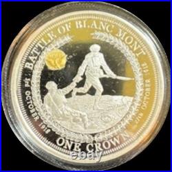 100th Anniv of WW1 Greatest Battles Proof Coin Collection 99.9% SILVER PLATED