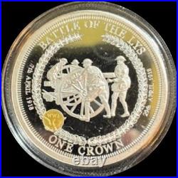 100th Anniv of WW1 Greatest Battles Proof Coin Collection 99.9% SILVER PLATED