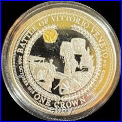 100th Anniv of WW1 Greatest Battles Proof Coin Collection 99.9% SILVER PLATED