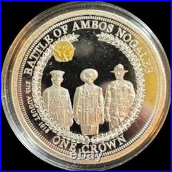 100th Anniv of WW1 Greatest Battles Proof Coin Collection 99.9% SILVER PLATED