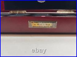 100th Anniv of WW1 Greatest Battles Proof Coin Collection 99.9% SILVER PLATED