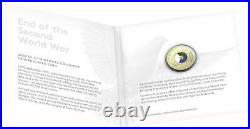 10x 2020 $2 75TH ANNIVERSARY END OF WORLD WAR II WWII'C' MINTMARK COLOURED COIN
