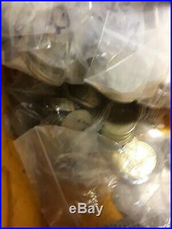 11 Pounds 10 Ounces Silver Coins and more 1800's-1900's world coins