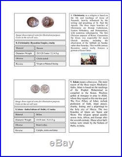 12 Religions Of The Ancient World A Bronze And Silver Coin Collection