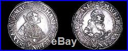 1543 German States Saxony 1 Thaler World Silver Coin Johann Friedrich & Moritz