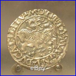 1559 Poland / Lithuania Silver 1/2 Groschen, Old World Silver Coin