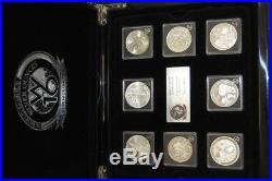 16 world famous silver ounces mit privy mark W16 i von 2015 st in Schatulle