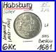 1681-Austria-Habsburg-6-Kr-Leopold-Antique-World-Silver-Breslau-Coin-26mm-017-01-ncto