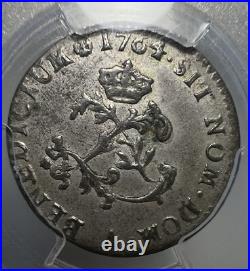 1764 French Colonies Sou Marque PCGS AU58 Sydney F Martin Collection 1764 French Colonies Sou Marque PCGS AU58 Sydney F Martin Collection