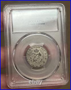 1764 French Colonies Sou Marque PCGS AU58 Sydney F Martin Collection 1764 French Colonies Sou Marque PCGS AU58 Sydney F Martin Collection