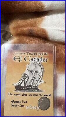 1784 Silver Coins from the Wreck of the El Cazador They Changed the World #2282