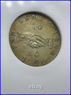 1796 Sierra Leone 10 Cents ANACS AU 58 British Colony Lion NICE World 1700s Coin 1796 Sierra Leone 10 Cents ANACS AU 58 British Colony Lion NICE World 1700s Coin