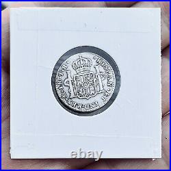 1810 Mexico 1 Real Silver. 903 Coin Fernando VII Colonial Money World Cash Rare