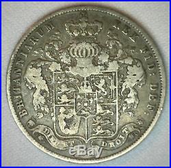 1825 Great Britain Half Crown Silver World Coin Circulated You Grade It