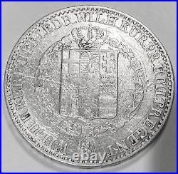 1841 German States HESSE CASSEL Thaler World Silver Coin