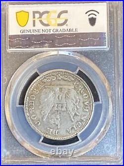 1850 4 R Argentine-Cordoba VF-Details World Silver Vintage Coins