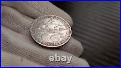 1893 SILVER coin Columbian Fair 1/2 Half Dollar cob Columbus SANTA MARIA ship 1893 SILVER coin Columbian Fair 1/2 Half Dollar cob Columbus SANTA MARIA ship