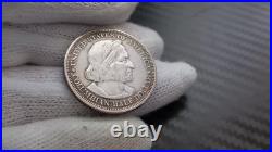 1893 SILVER coin Columbian Fair 1/2 Half Dollar cob Columbus SANTA MARIA ship 1893 SILVER coin Columbian Fair 1/2 Half Dollar cob Columbus SANTA MARIA ship