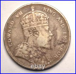 1903-B Straits Settlements Silver Dollar World Coin