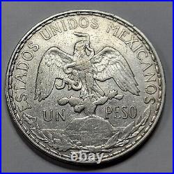 1910 Mexico Caballito Peso Silver Coin Scarce World Crown Coin Nice Type F363