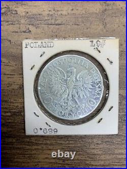 1933 Poland 10 zlotych (Romuald Traugutt) Commemorative Silver World Coin