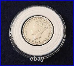 1939 British Honduras 10 Cents Rare withonly 20K Minted Fantastic Silver Coin
