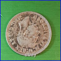 1940 Canada 25 Cents Coin CIR 90% Silver World? Coin Error DDR