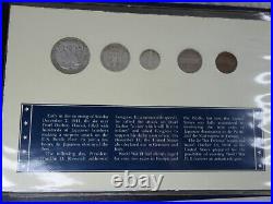 1941-1945 World War II Coin & Stamp Collection WWII US 90% Silver Annual Sets