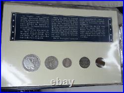 1941-1945 World War II Coin & Stamp Collection WWII US 90% Silver Annual Sets