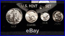 1945-d World War 2 Era Us Silver Mint Set Choice To Gem Bu Coins Look
