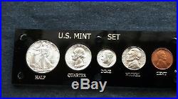 1946-d World War 2 Era Us Silver Mint Set Choice To Gem Bu Coins Look