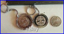1970 Japan World Medal Expo Osaka Gold 750/Silver 925/Copper Keychains Coin