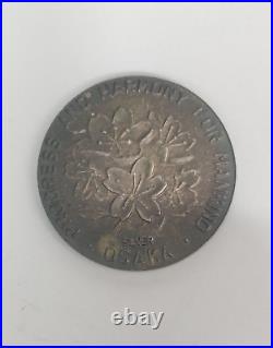 1970 World Expo Silver Coin Osaka Japan Progress And Harmony For Mankind