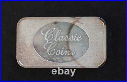 1973 Bible Scene World Wide Bar Mint WWM-55V Classic Coins Silver Art Bar P0744
