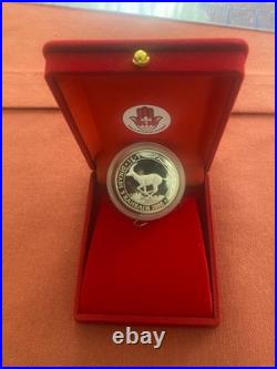 1986 Bahrain 5-Dinar Silver Proof WWF 25th Anniversary Rhim Gazelle Coin with CoA 1986 Bahrain 5-Dinar Silver Proof WWF 25th Anniversary Rhim Gazelle Coin with CoA
