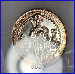 1986 World's First Silver Dollar 500th Anniv. 10oz. 999 Silver Coin Set Toned