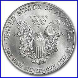 1987 American Silver Eagle Gem Unc PCGS (World Trade Center) SKU#55729