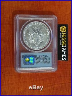 1991 Silver Eagle Pcgs Ms69 World Trade Center Wtc Recovery 9/11