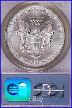 1991 WTC Silver Eagle Recovery PCGS World Trade Center Gem Uncirculated (#013)