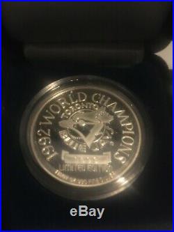 1992 Toronto Blue Jays World Series And Eastern Divinsion Champions Silver Coins