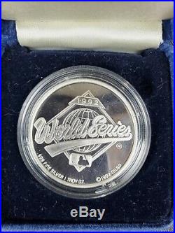 1992 World Champion Toronto Blue Jays Limited Edition Silver 999% 1 troy oz Coin