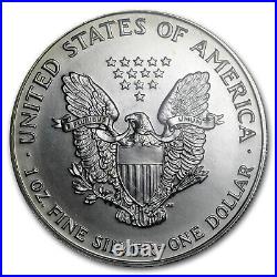 1993 Silver American Eagle Gem Unc PCGS (World Trade Center) SKU#172498