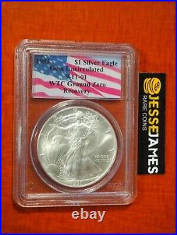 1993 Silver Eagle Pcgs Gem Uncirculated World Trade Center Wtc Recovery 9/11