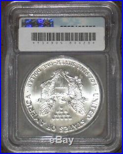 1993 Silver Eagle World Trade Center Recovery WTC ICG Certified MS69 Gem Unc