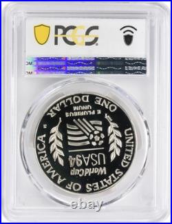 1994-S World Cup Silver Commemorative Dollar PR70DCAM PCGS Proof 70 Deep Cameo
